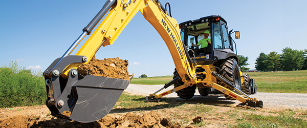 New Holland D Series loader backhoes